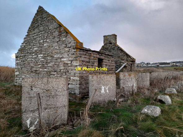 Photo 6"x4" Ruin near Keiss Keiss c2021