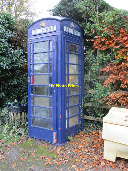 Photo 6"x4" Former telephone kiosk, Naunton Beauchamp Naunton Beauchamp c2021