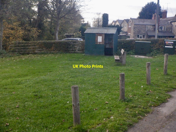 Photo 6"x4" Village green and shed, Mordiford Mordiford c2021