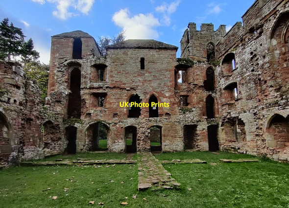 Photo 6"x4" Inside the ruins of Acton Burnell Castle Acton Burnell c2021