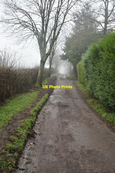 Photo 6"x4" The Greensand Way The Chart c2021