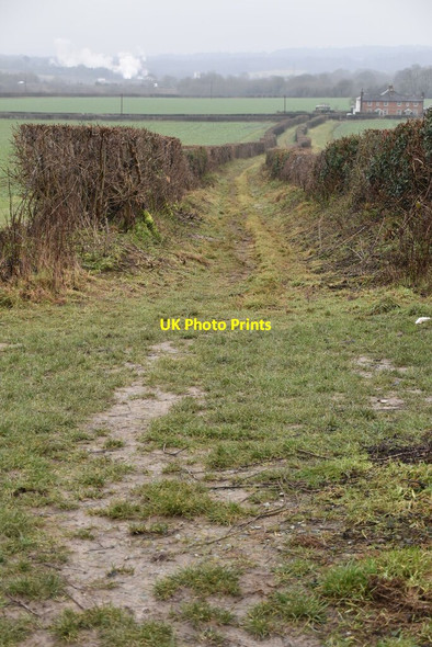 Photo 6"x4" Byway to Kemsing Rd Wrotham c2021