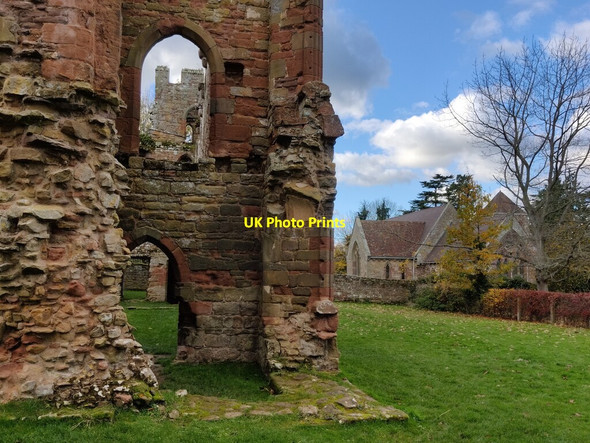 Photo 6"x4" Acton Burnell Castle Acton Burnell c2021 P1