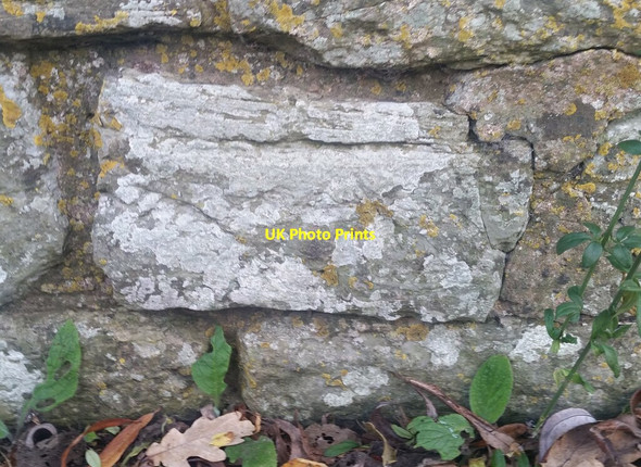 Photo 6"x4" Ordnance Survey Cut Mark Ludlow c2021 P2