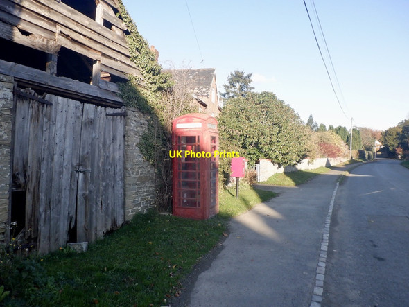 Photo 6"x4" Former telephone box, Leinthall Starkes Leinthall Starkes c2021