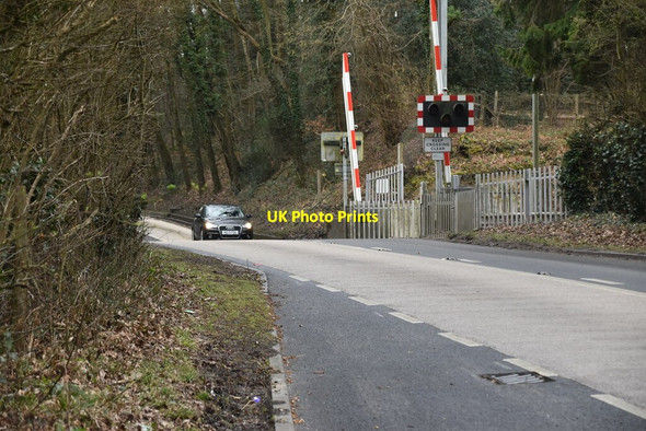 Photo 6"x4" Level crossing, A2100 Mountfield\/TQ7320 c2021