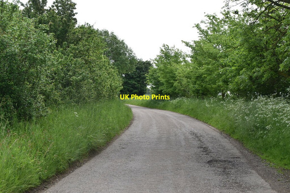Photo 6"x4" Lane to Kelshall Kelshall c2021