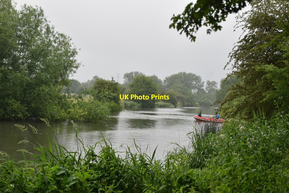 Photo 6"x4" River Thames Cassington\/SP4510 c2021