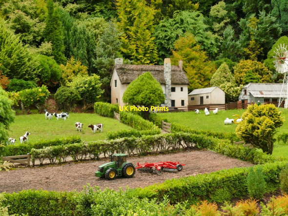 Photo 6"x4" Babbacombe Model Village: farm Torquay c2021