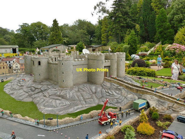 Photo 6"x4" Babbacombe Model Village: the castle Torquay c2021
