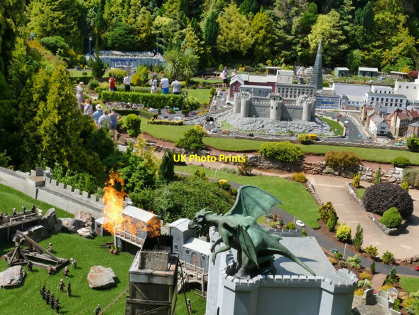 Photo 6"x4" Babbacombe Model Village: the dragon Torquay c2021