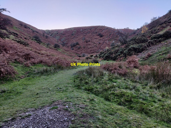 Photo 6"x4" Valley above the Carding Mill Valley Reservoir Ashbrook\/SO4594 c2021