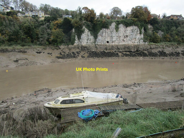 Photo 6"x4" The River Wye at Chepstow Chepstow\/Cas-Gwent c2021