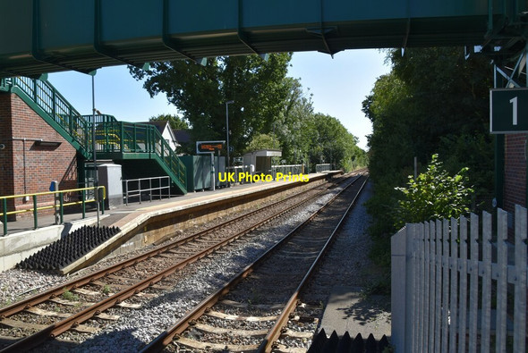 Photo 6"x4" Ham Street Station Hamstreet c2020 P1