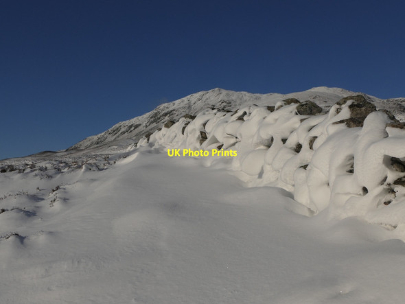 Photo 6"x4" Dyke, south side of Ben Vrackie Kinnaird\/NN9559 c2021