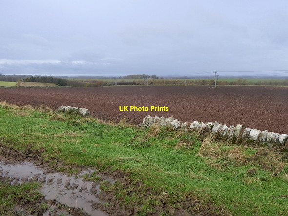 Photo 6"x4" Ploughed field by Pleasance Dunbar c2021