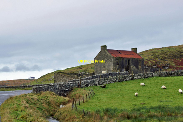 Photo 6"x4" Derelict building, Roghadal Roghadal c2021
