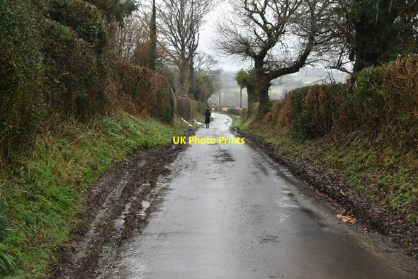 Photo 6"x4" Tinkers Lane Three Leg Cross c2021 P1