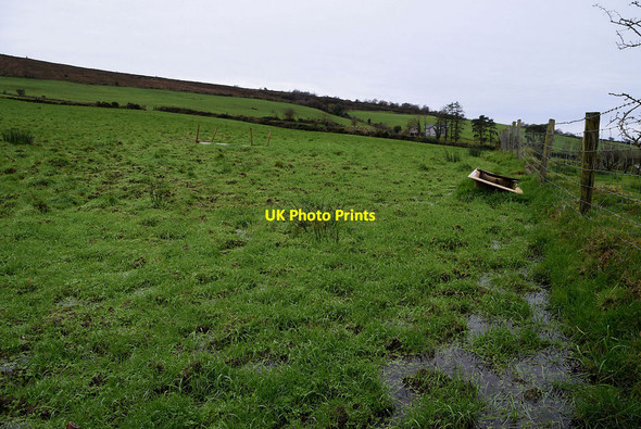 Photo 6"x4" A wet field, Newtownstewart Newtownstewart c2021