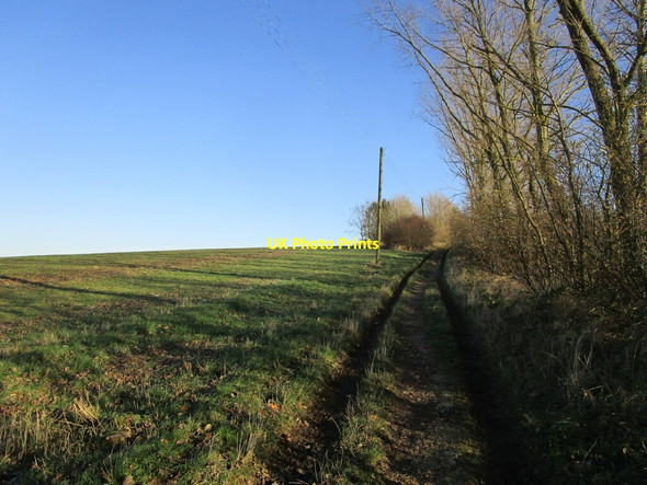 Photo 6"x4" Bridleway to Cold Overton Pickwell\/SK7811 c2021