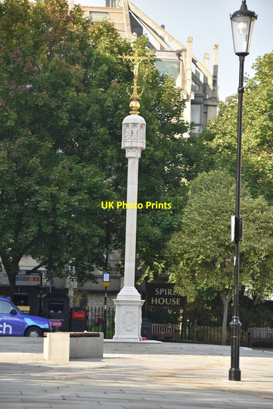 Photo 6"x4" War Memorial, Lancaster Gate Paddington\/TQ2681 c2021