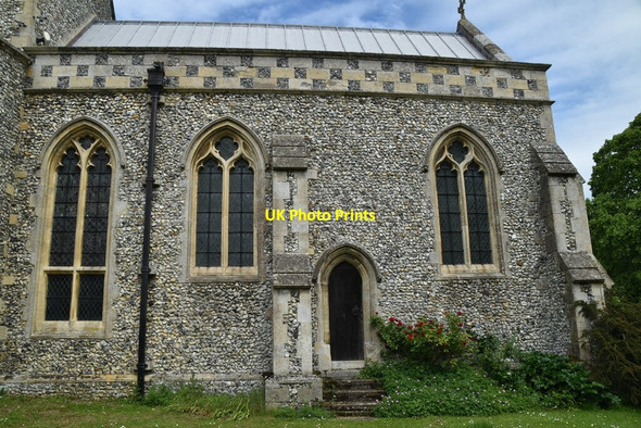 Photo 6"x4" Church of St Mary Therfield c2021 P4