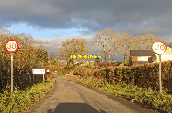Photo 6"x4" Entering Rawridge in low afternoon light Rawridge c2021