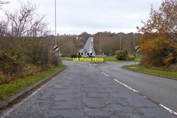 Photo 6"x4" Roundabout north of Wellingborough Wellingborough c2021