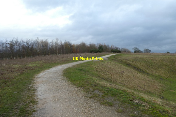 Photo 6"x4" Path onto Kimberlow Hill Osbaldwick c2021