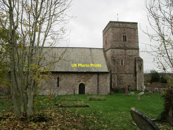 Photo 6"x4" St. Peter's church, Tidenham Chepstow\/Cas-Gwent c2021
