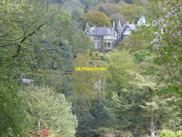 Photo 6"x4" Bodnant Hall Tal-y-cafn c2017