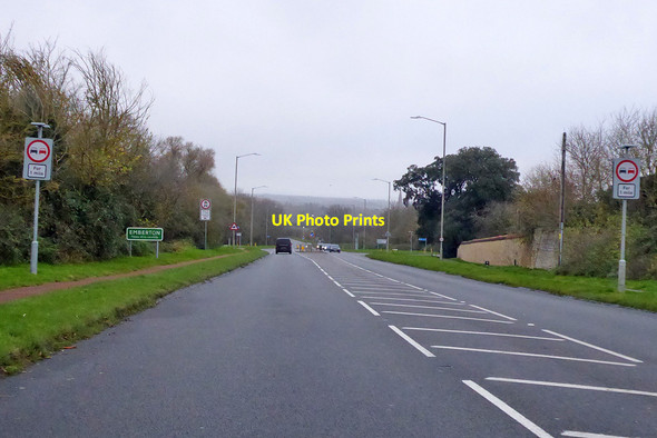 Photo 6"x4" A509 northwards towards Olney, Emberton Emberton c2021