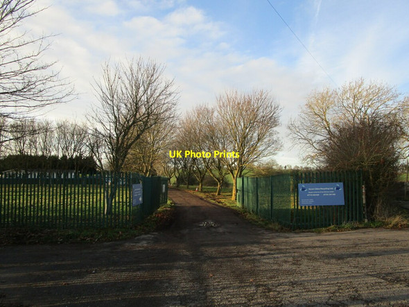 Photo 6"x4" Entrance to Seven Cities Recycling Centre Somerby\/SK7710 c2021