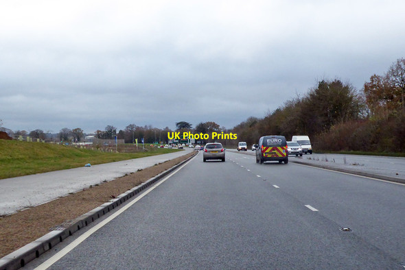 Photo 6"x4" A43 Kettering Road heading south Moulton\/SP7866 c2021