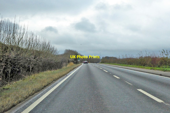 Photo 6"x4" A43 heading south towards Northampton Great Cransley c2021
