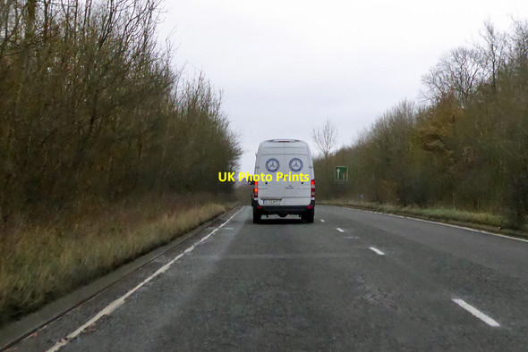 Photo 6"x4" A6003 Rockingham Road, heading south Great Oakley\/SP8785 c2021