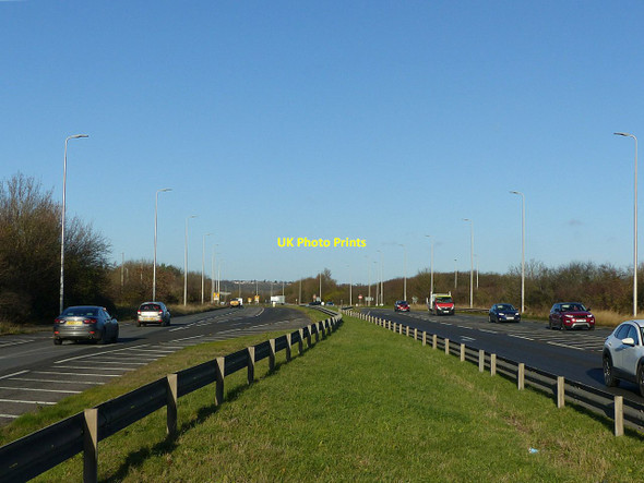 Photo 6"x4" A52 Lings Bar Road West Bridgford c2021
