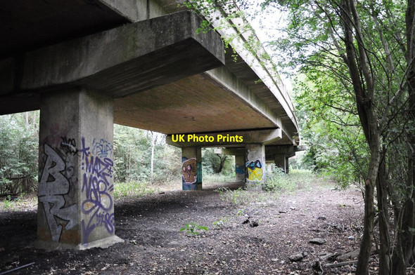 Photo 6"x4" Underneath Bletchley Flyover Bletchley\/SP8634 c2018