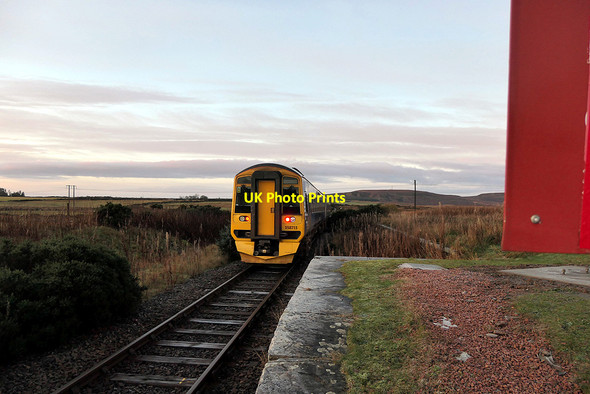 Photo 6"x4" Departing from Scotscalder Strathcoul c2021