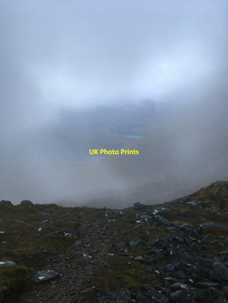 Photo 6"x4" Path at the head of Coire an Dothaidh Bridge of Orchy c2020