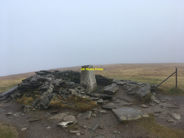 Photo 6"x4" Trig and cairn, Ben Wyvis Ben Wyvis c2020