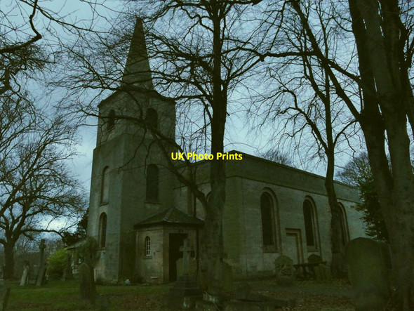 Photo 6"x4" St Nicholas church, Gosforth Longbenton c2021