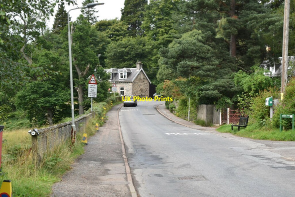 Photo 6"x4" Road in Kincraig Kincraig\/NH8305 c2021