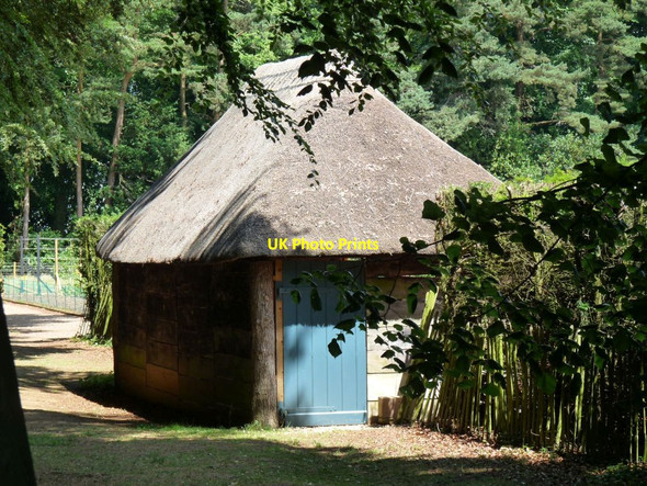 Photo 6"x4" Thatched barn Hidcote Bartrim c2010