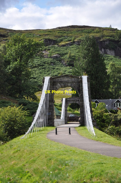Photo 6"x4" The Bridge of Oich Aberchalder c2012