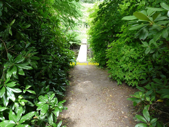 Photo 6"x4" Bridge across the stream Dunham Town c2010