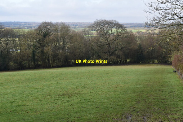 Photo 6"x4" Greensand Way Crockham Hill c2021