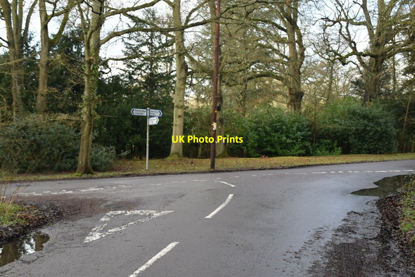 Photo 6"x4" Itchingwood Common Rd, Grants Lane junction Holland\/TQ4050 c2021