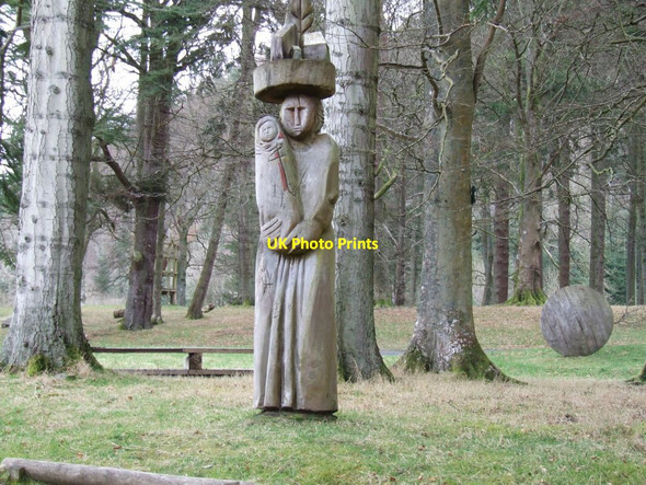 Photo 6"x4" Mother Earth Llanwddyn c2007