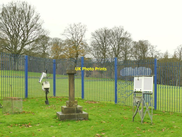 Photo 6"x4" Weather station in Lister Park  - detail Shipley\/SE1437 c2021